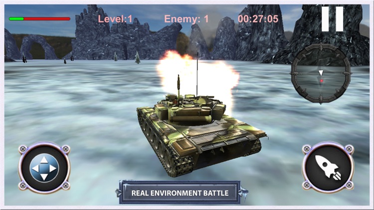 Crash of Tanks - World at Snow Mountains Warfare screenshot-4