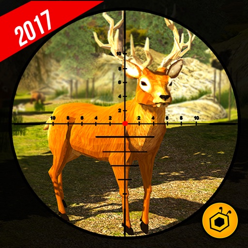 Wild Deer hunting 2017 - Safari Sniper Shooting 3D iOS App