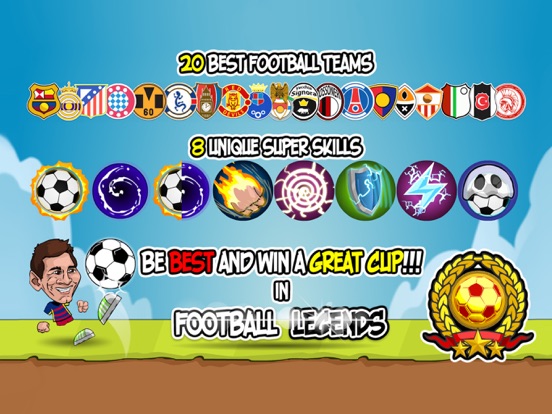 Y8 Football League iPad screenshot 5 - Games app