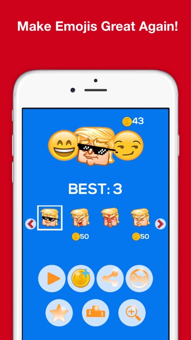 Screenshot #1 pour Super Emoji Run-Make Emojis Great Again