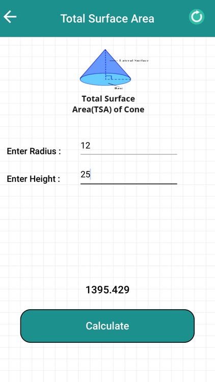 Cone And Cone Volume Calculator screenshot-4
