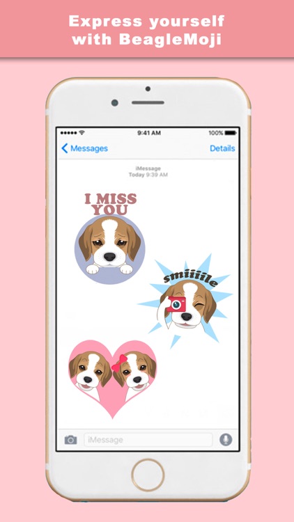 BeagleMoji - Stickers & Keyboard for Beagle Dogs screenshot-3