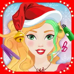 Celebrity Girls Christmas Hair Makeover Salon 2016 app icon