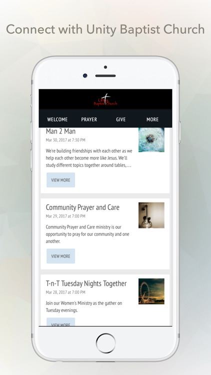 Unity Baptist Church Anthony