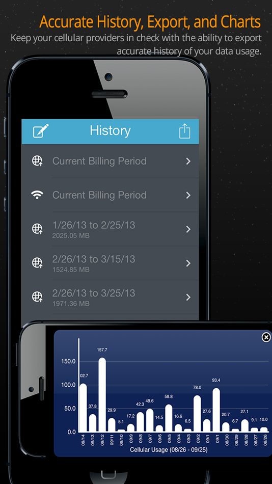 #4. Data Usage Pro (iOS) 게시자: oBytes, LLC