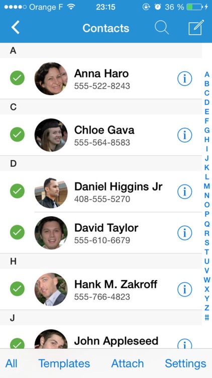 ContactsXL Classic Lite screenshot-3