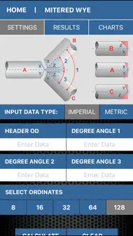 Miter Pipe Calculator iphone bilder 2