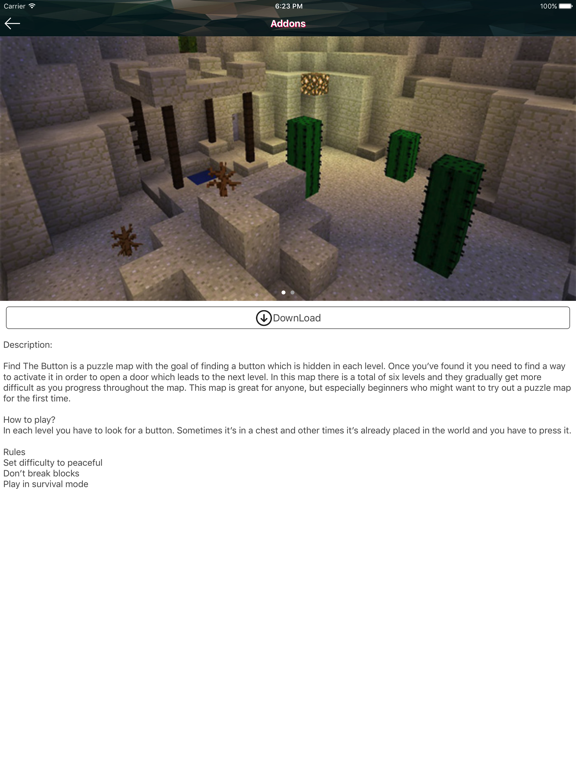 Screenshot #5 pour Fantasy Maps&Addons for Minecraft PE +