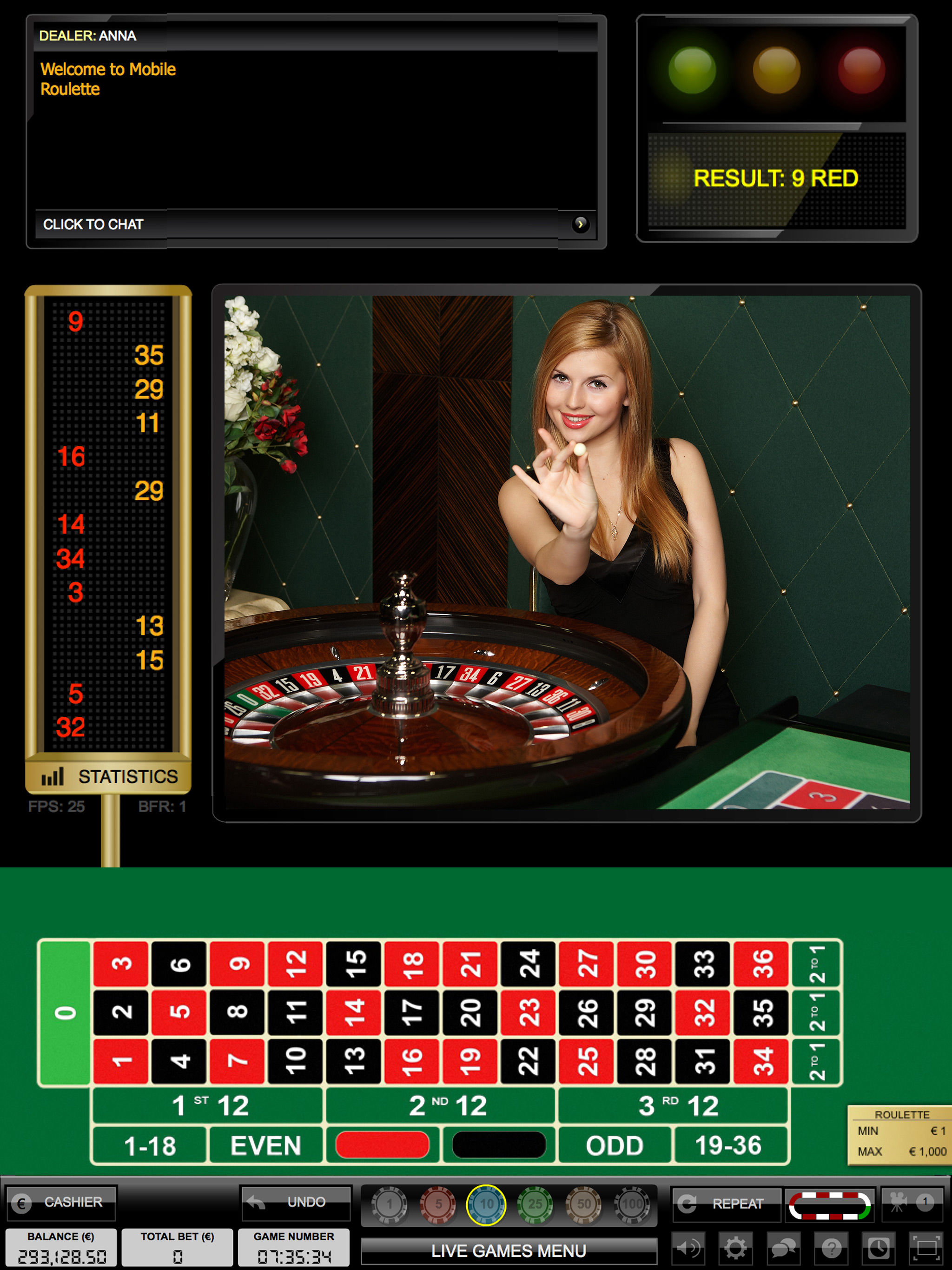 bwin Premium Live Casino screenshot 9