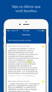 ABC - DIÁRIO OFICIAL DO ESTADO DE GOIÁS screenshot #5 for iPhone