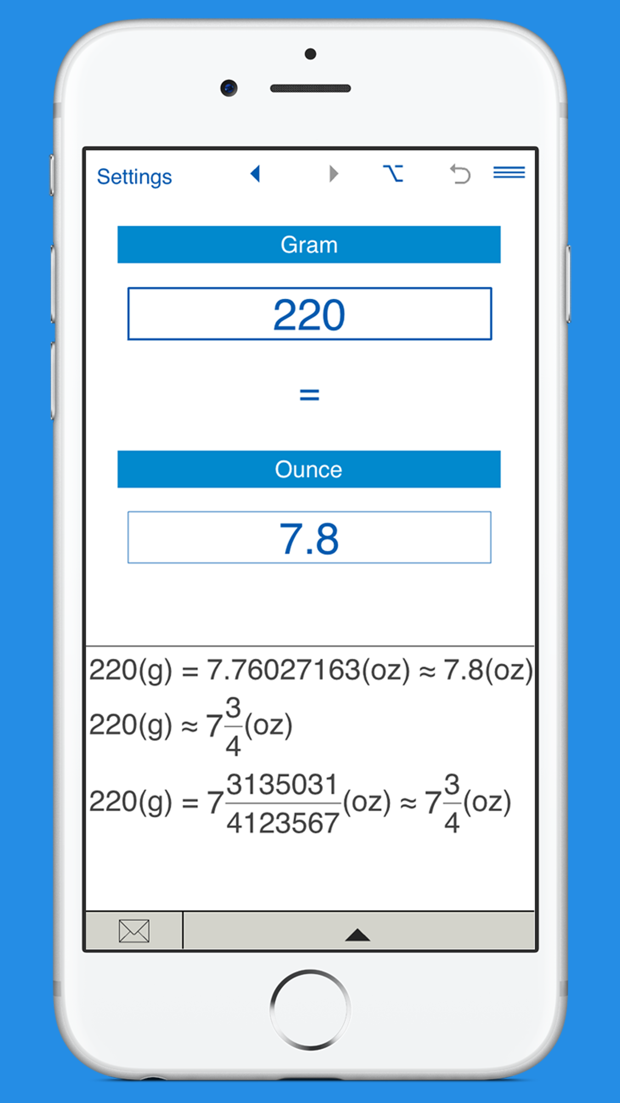 Ounces to grams and grams to oz weight converter