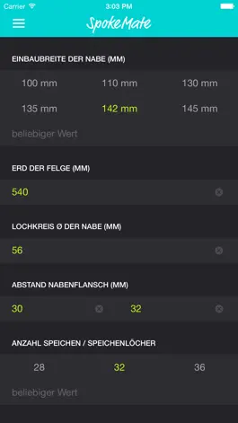 Game screenshot SpokeMate: Speichenlängen-Rechner apk