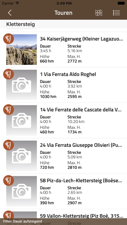 Klettersteigatlas Südtirol screenshot-3