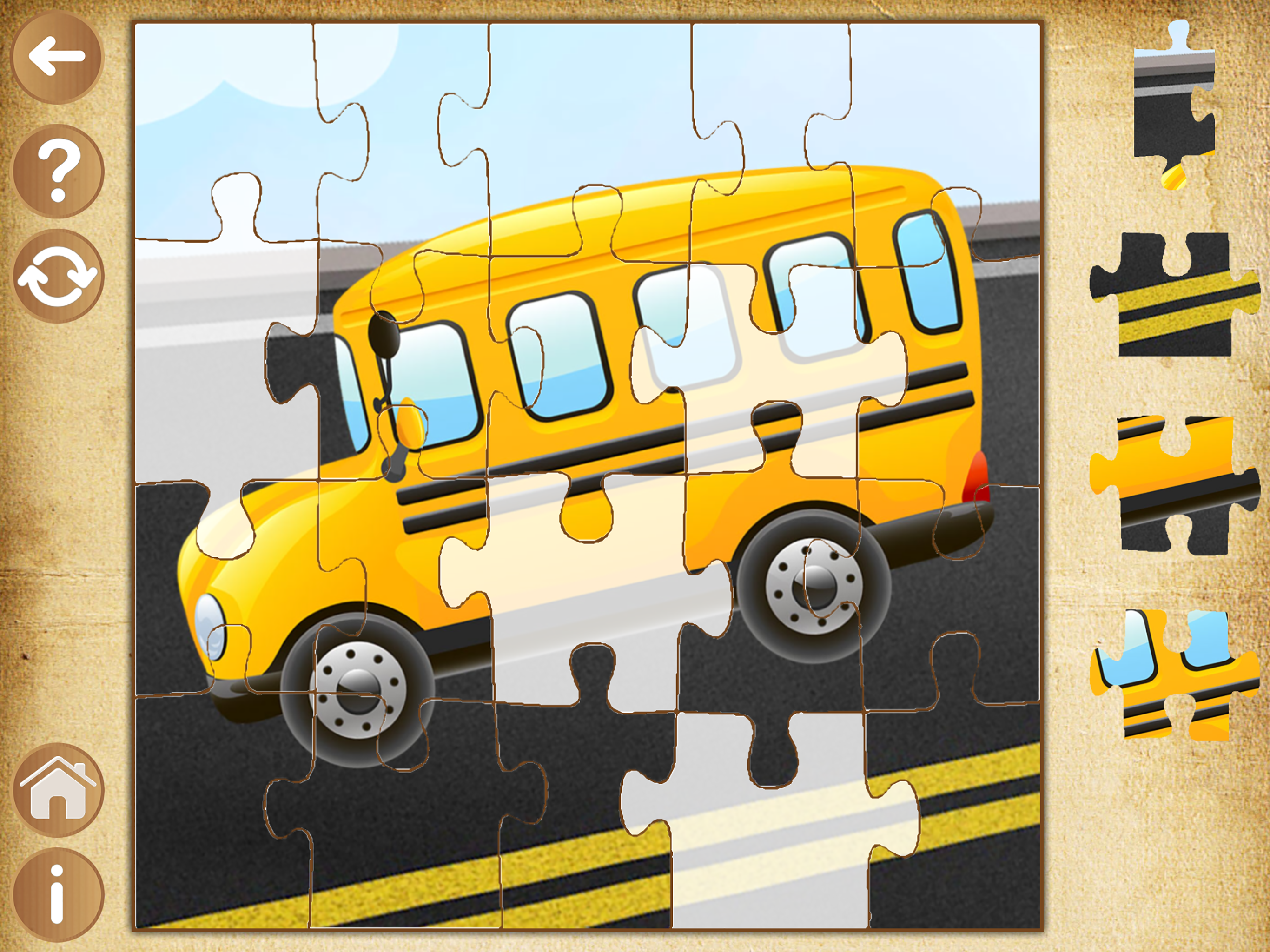 Cars and transport Puzzles - Learning kids games screenshot 7