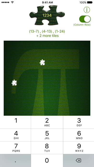 Pi Jigsaw Puzzle Aid screenshot 2
