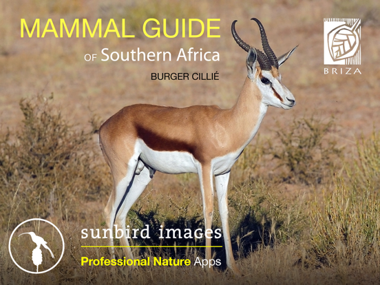 Mammal Guide of Southern Africa iPad app afbeelding 1