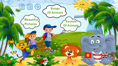 Screenshot #1 pour Kid Love Animals, Trẻ Em Và Động Vật