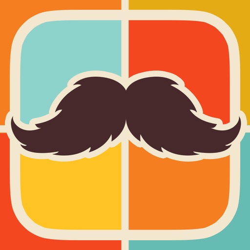Mustache Face Facial Hair Beard & Photo FX Filter