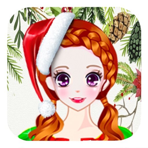 Princess Christmas Dress Up－Make up Game for kids icon