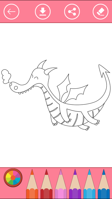 Screenshot #2 pour Livre à colorier de fantaisie pour les enfants