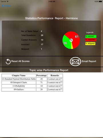 EZ Statistics screenshot 2