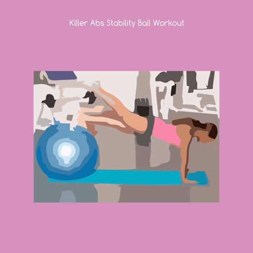 Killer abs stability ball workout icon