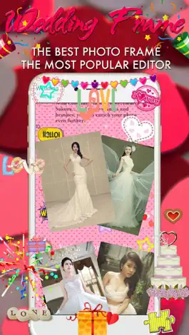 Game screenshot Wedding Photo Frame - WonderPhoto - Photo Editor hack