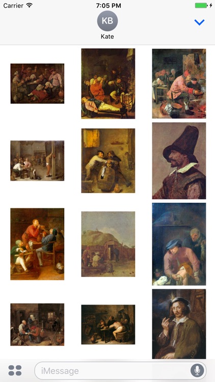 Adriaen Brouwer Artworks Stickers