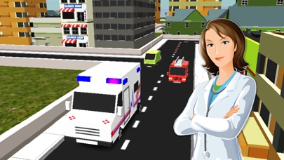 Screenshot #1 pour Ambulance Simulator Duty Drive :Pet Rescue 3D 2017