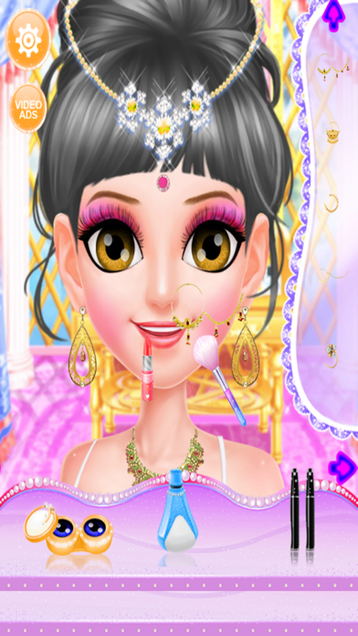 Screenshot #3 pour Indian Doll - Fashion Makeover Games For Girls