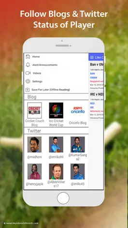 Game screenshot Like Cricket – Live Scores, Matches, Videos apk