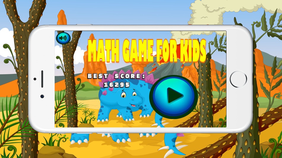 Dinosaur Math Game : Educational For Kid 1st Grade - 1.0.0 - (iOS)