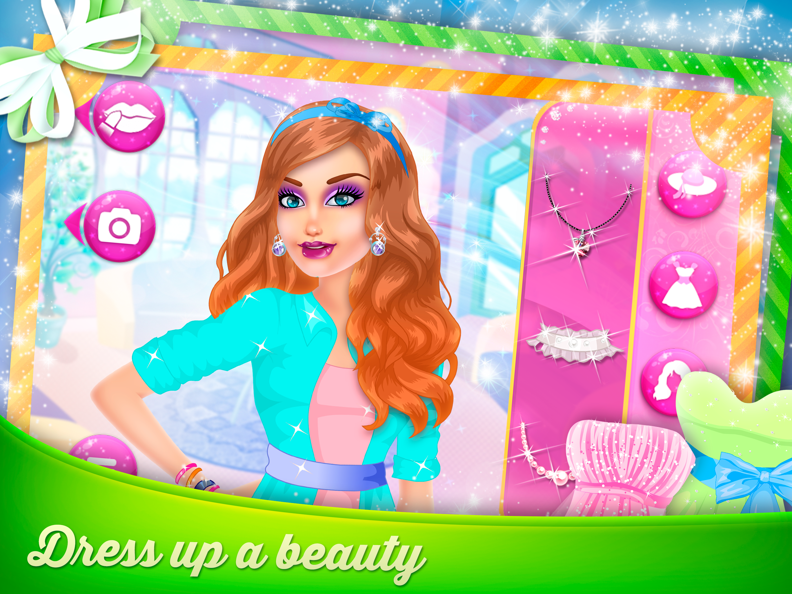 Elegant Girl Makeover: Beauty Salon