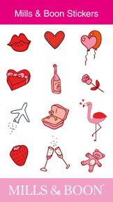 Mills & Boon Happy Ever After iMessage Stickers screenshot