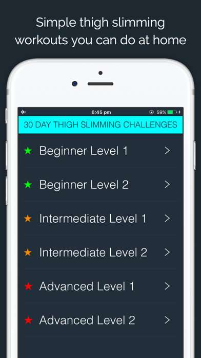 30 Day Thigh Slimmer Challengeのおすすめ画像1