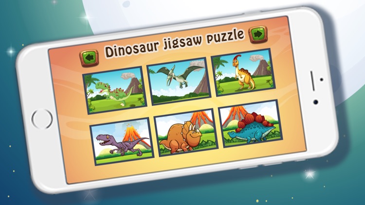 Dinosaur TRex jigsaw puzzles for kids