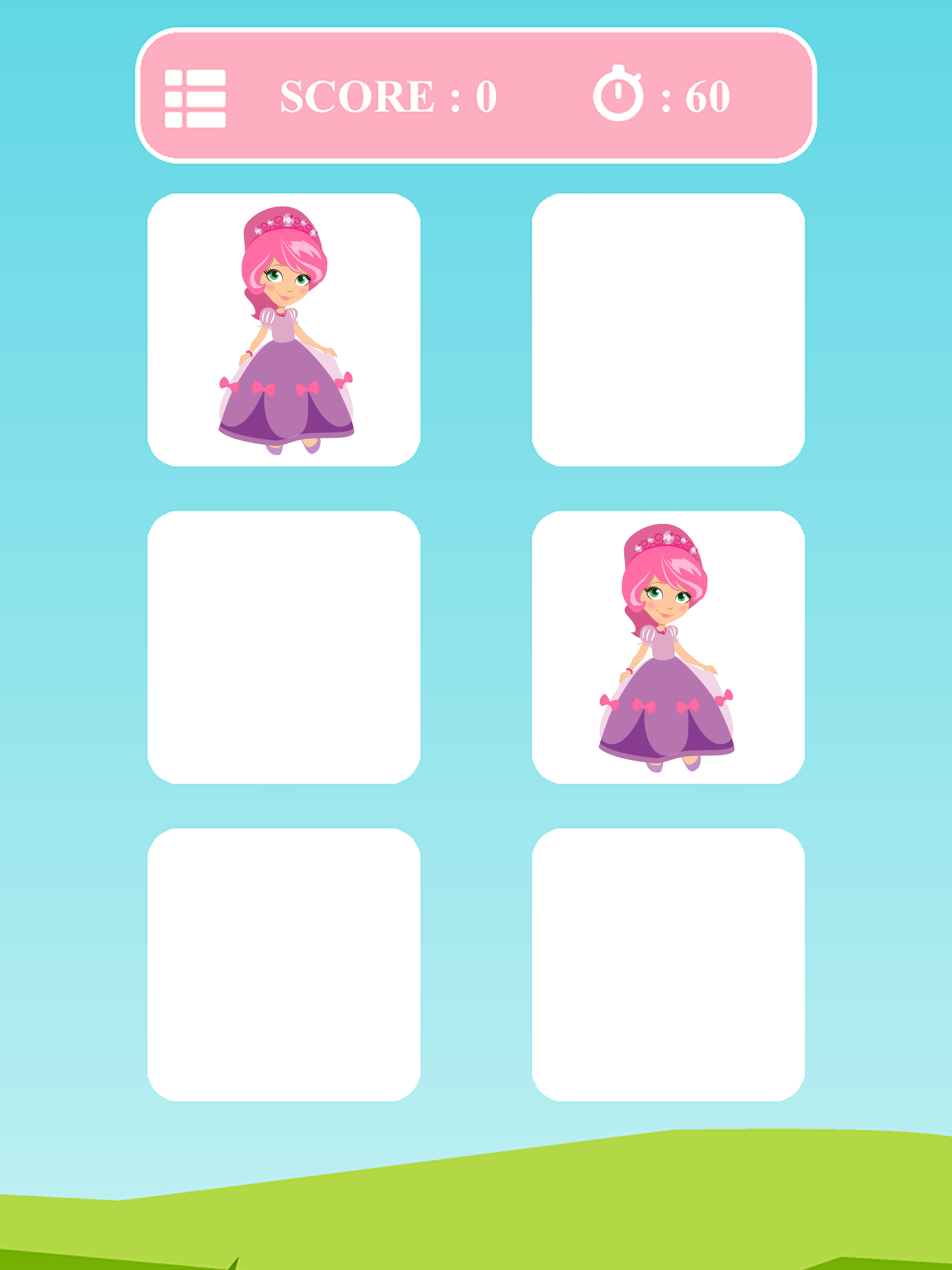 My Little Princess Matching Games for Girls