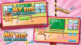 Game screenshot My Kids Math Fun Монстр игры бесплатно mod apk