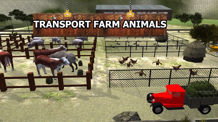 Farm Crops Transporter Truck & cargo delivery