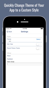 vCard Contacts Backup - Copy & Export Address Book screenshot #5 for iPhone