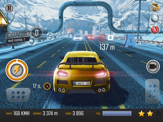 Screenshot #4 pour Road Racing: Highway Traffic Driving 3D