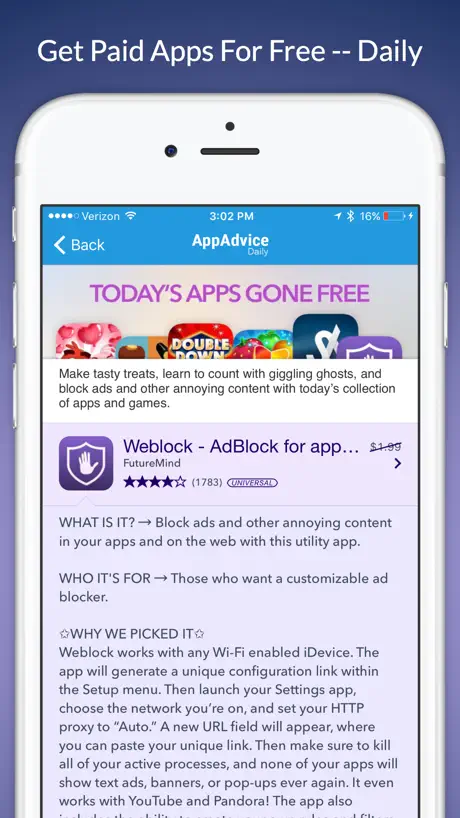 Apps Gone Free & Daily Tips