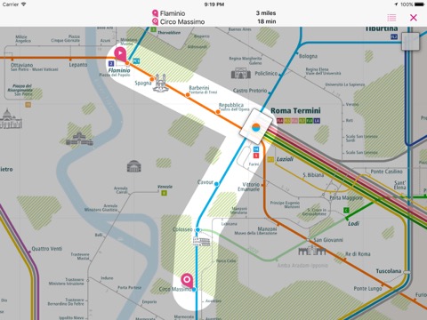 Rome Rail Map Liteのおすすめ画像3