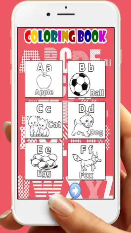 Game screenshot ABC Книжка-раскраска Игры Для детей  Free apk