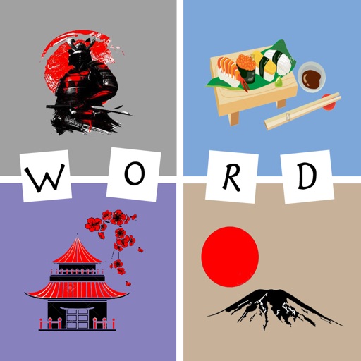 4 Pic 1 Word - Japanese app icon