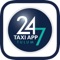 ¡Con 24/7 TAXI APP puedes pedir un taxi sencillamente desde tu iPhone