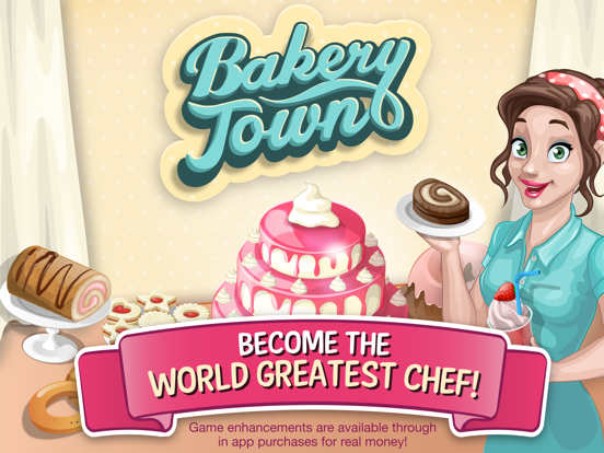 Bakery Town iPad app afbeelding 1