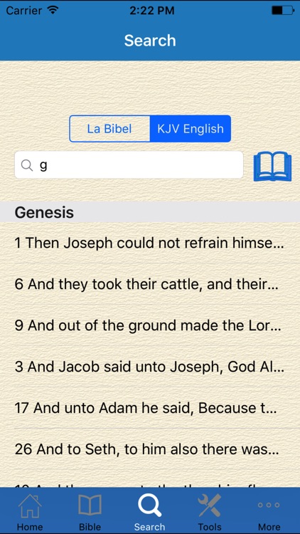 The King James Bible in English (KJV) screenshot-3