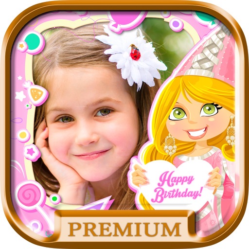 Birthday parties’ invitation for girls - Pro icon