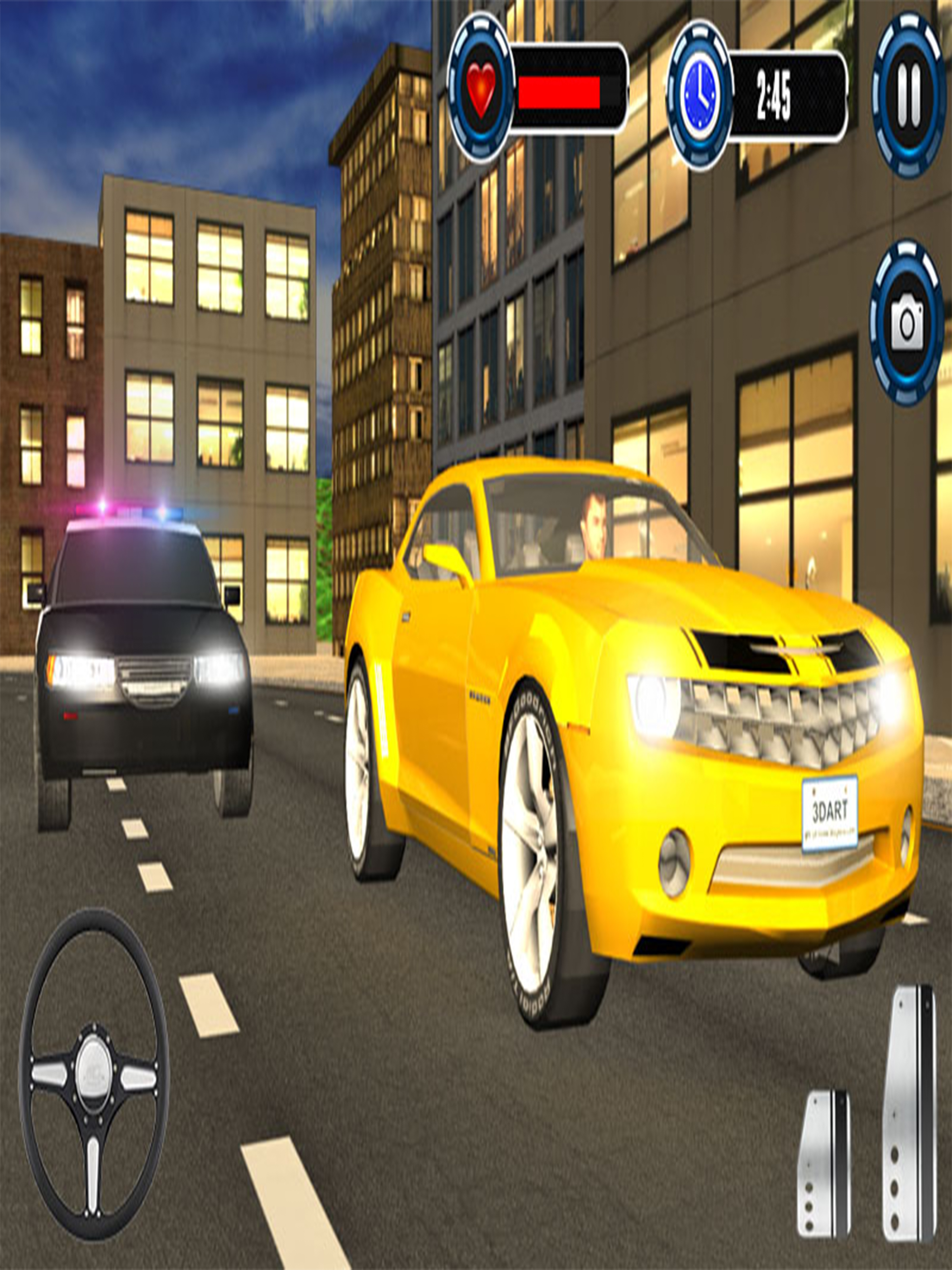 A Police Chase - Free Street Car Racing Game screenshot 9